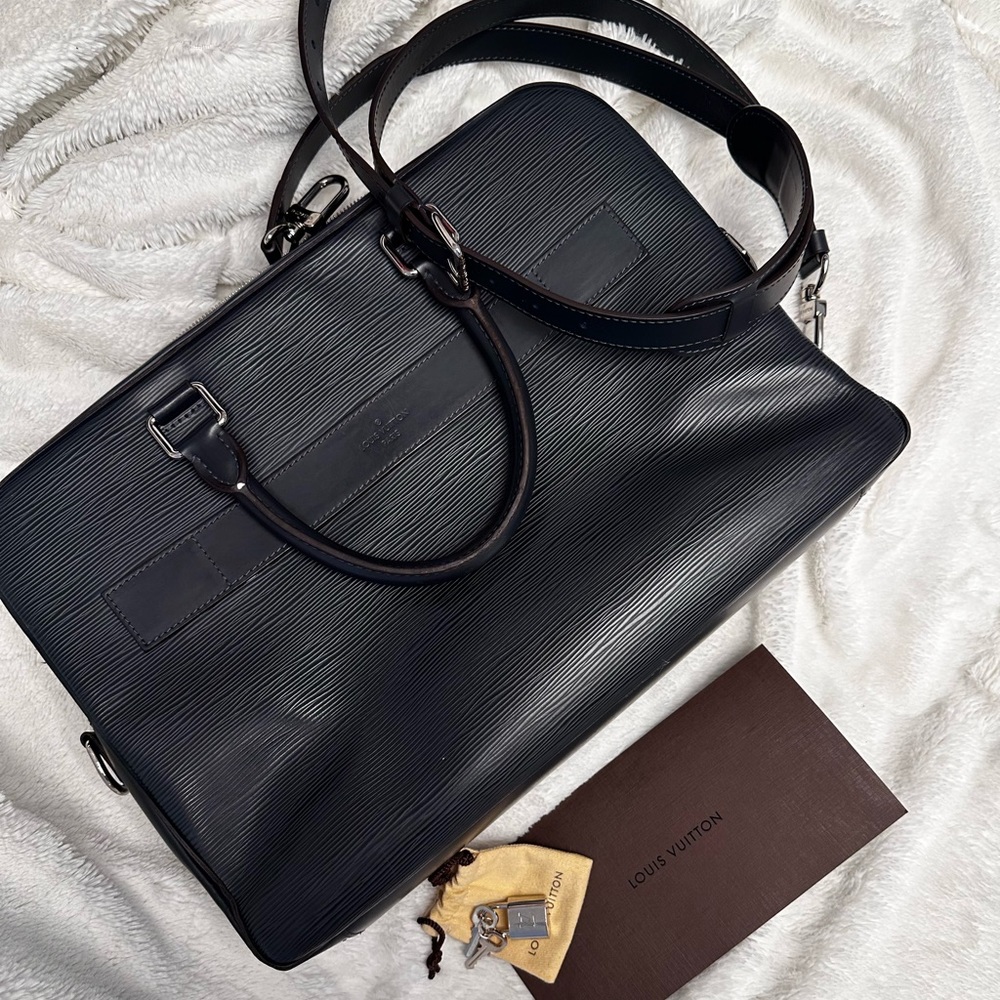 Louis Vuitton PDB business bag bleu nuit